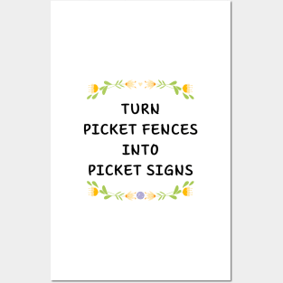 Picket Fences Posters and Art